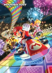 Mario Kart Rainbow Road 1000pc Puzzle